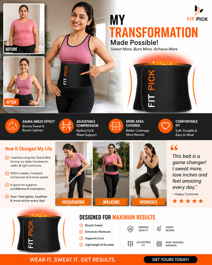 FIT PICK Sweat Belt